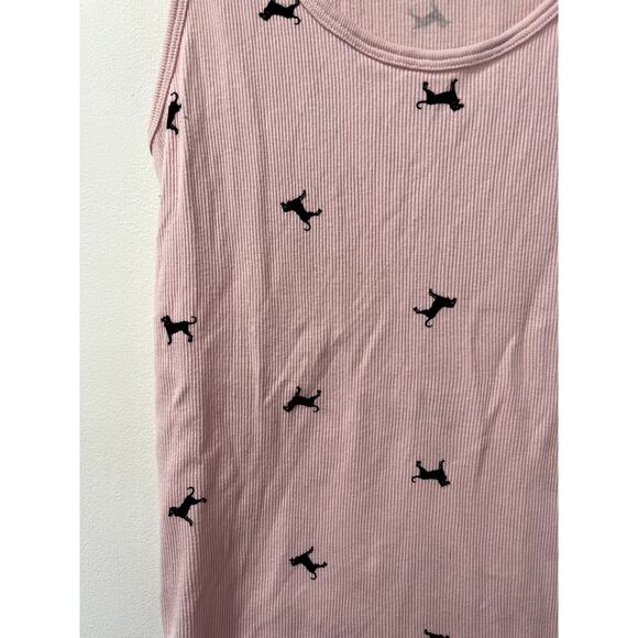 The Black Dog vintage pink tank top size L - Picture 4 of 4